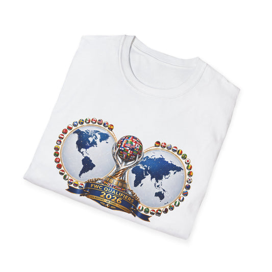 World Cup 2026 Soccer Trophy T-Shirt – Global Teams Emblem