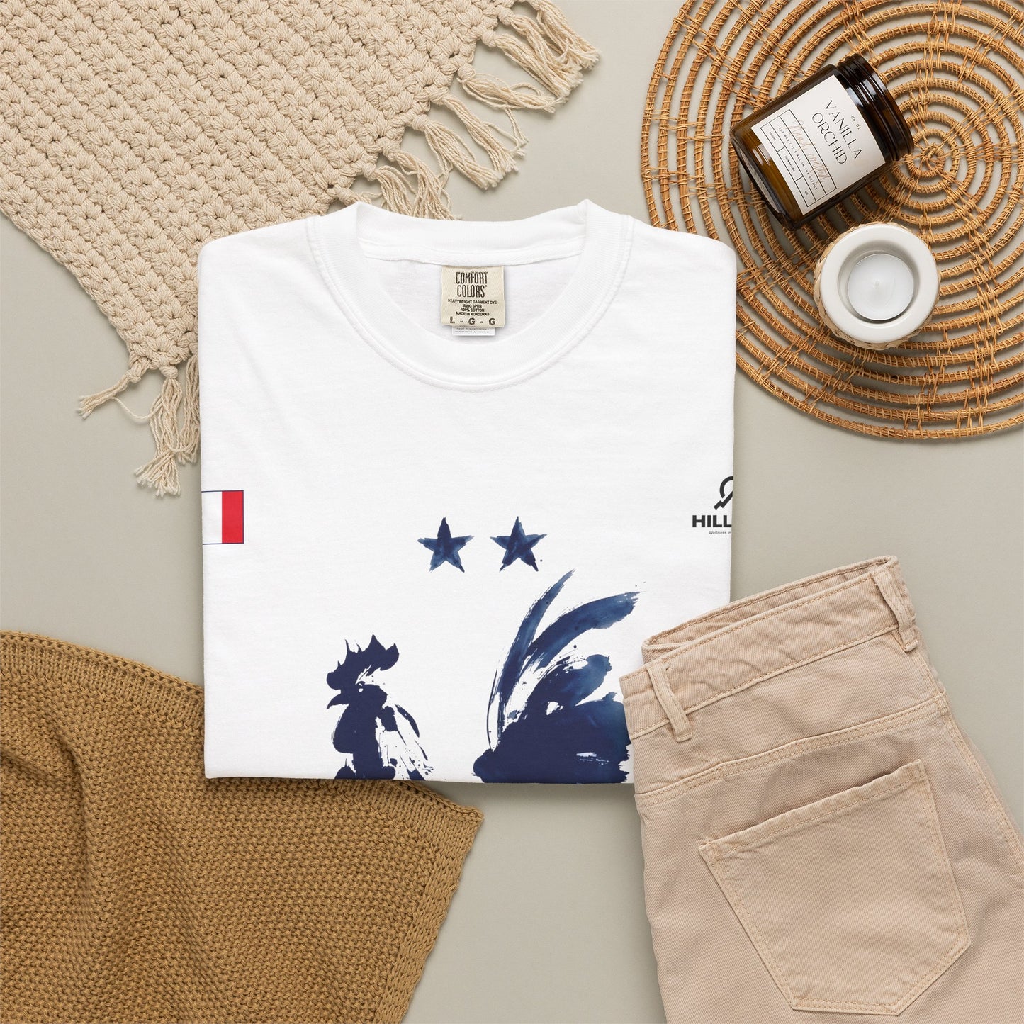 France 26 Rooster T-Shirt — Vintage French Pride Graphic Tee