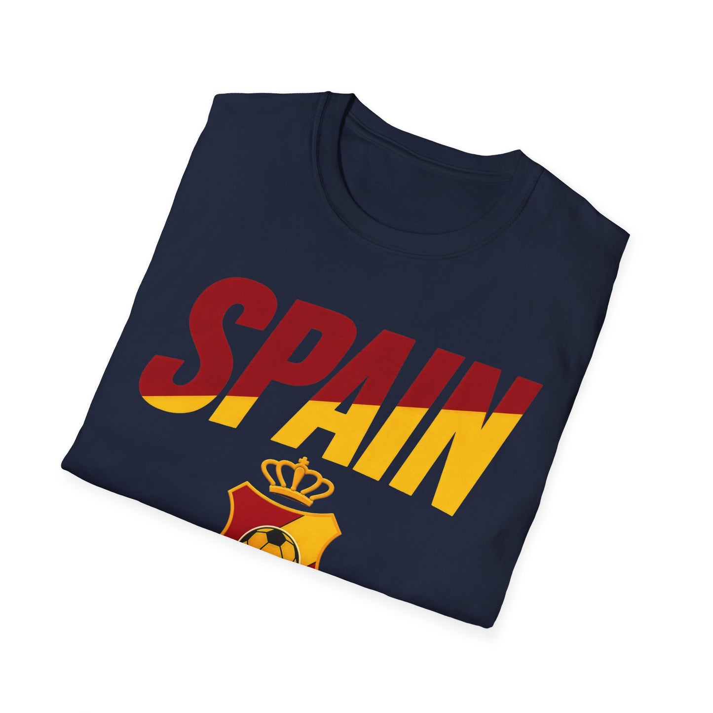 Spain Soccer T-Shirt – Spanish Football Crest Tee
