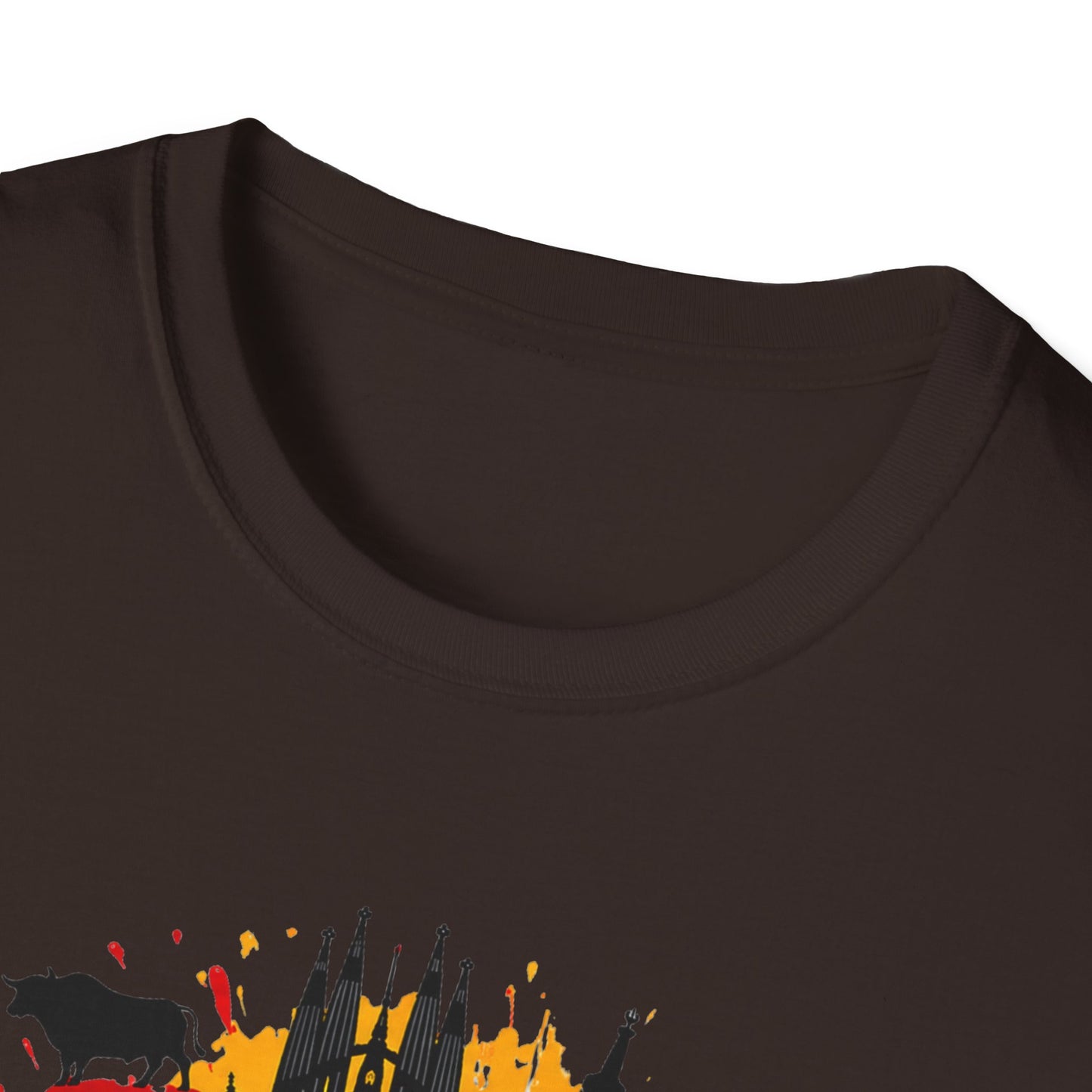 Spain 2026 World Cup T-Shirt – Spanish Flag & Trophy Soccer Fan Tee