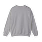 Sweatshirt — 'Too Cute to Spook' Halloween Witch Bat Crewneck