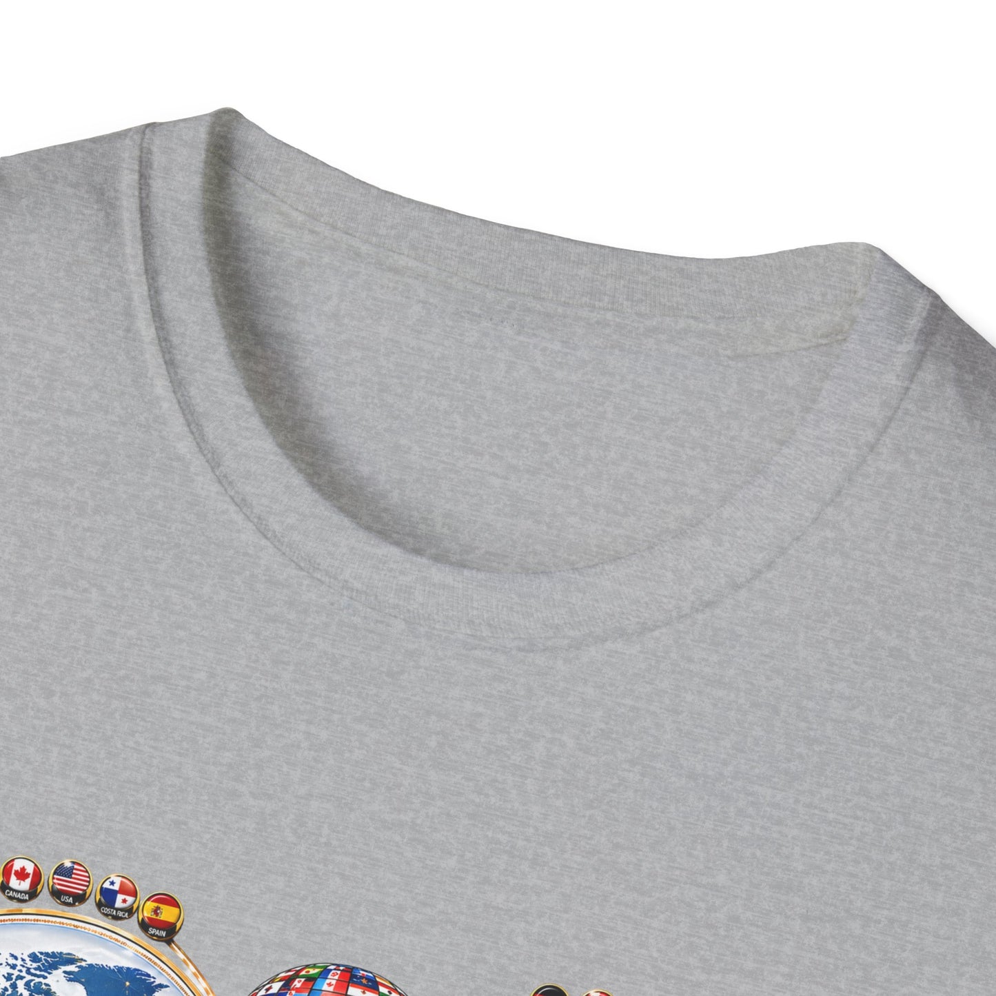 World Cup 2026 Soccer Trophy T-Shirt – Global Teams Emblem