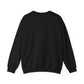 Sweatshirt — 'Too Cute to Spook' Halloween Witch Bat Crewneck