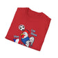 France Soccer T-Shirt – "Vive France" Les Bleus Rooster Football Tee