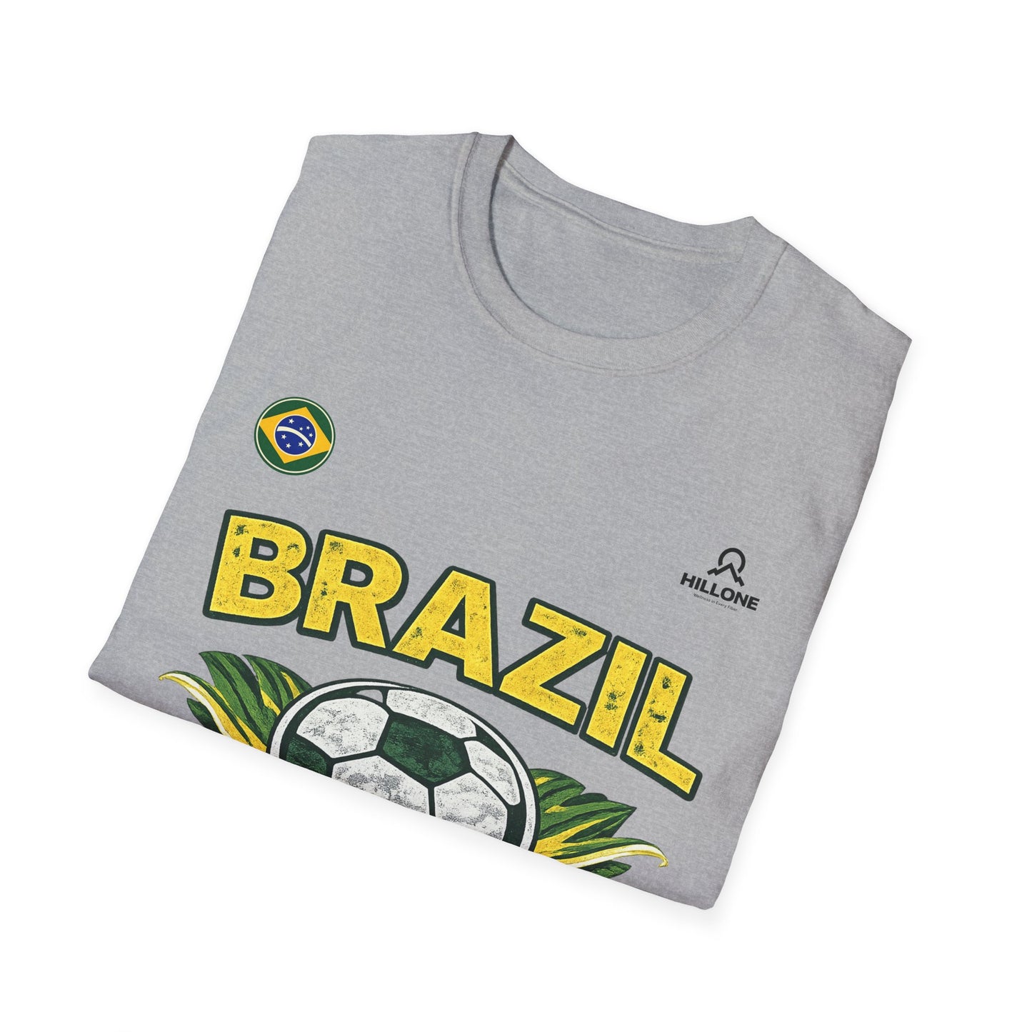 Brazil All The Way Soccer T-Shirt