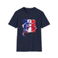 France Soccer Player Graphic T-Shirt – French Flag Football Tee (Since 2020)