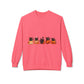 Halloween Black Cat Crewneck Sweatshirt — Cute Cats in Pumpkins Design