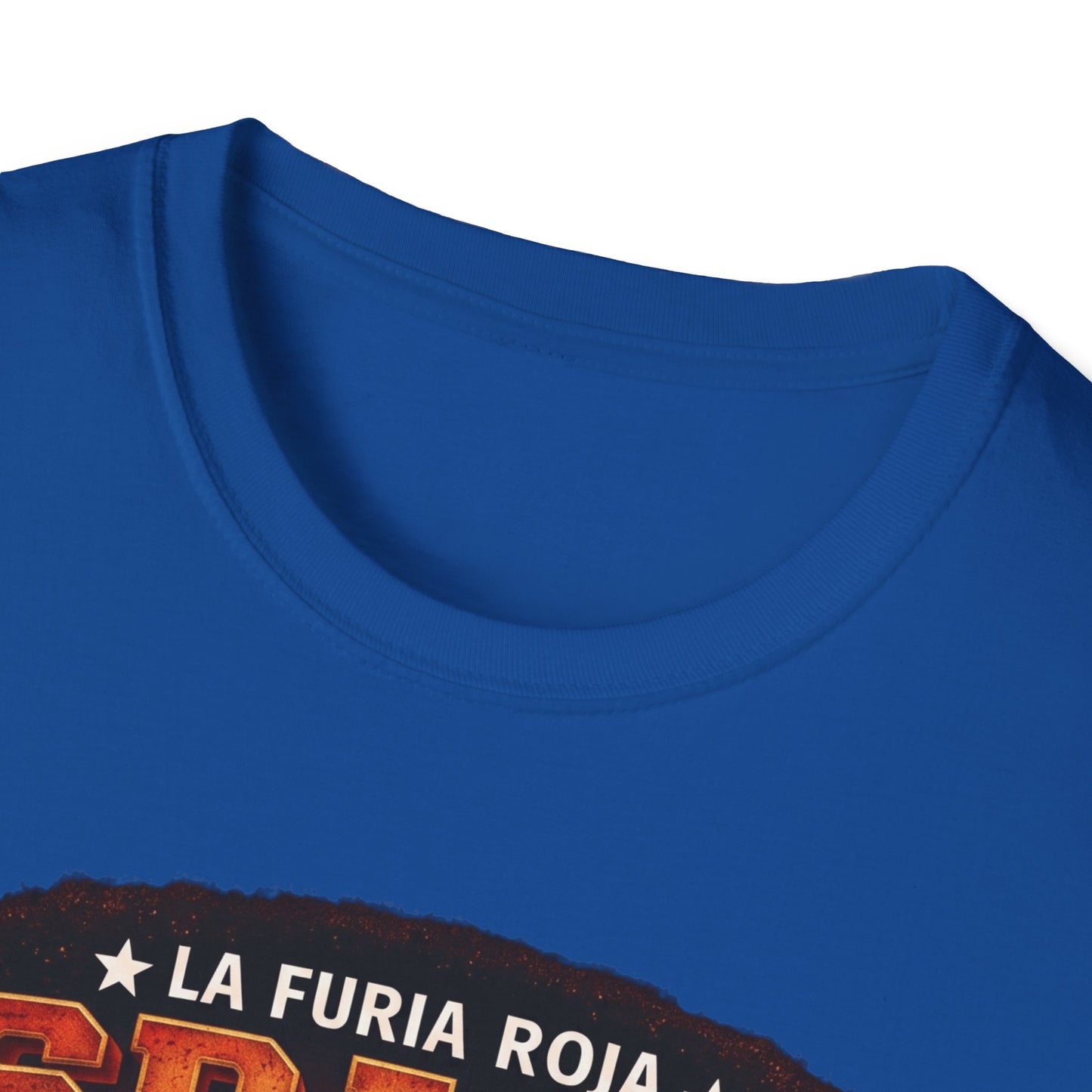 Spain Soccer Crest T-Shirt – "La Furia Roja" Football Jersey Tee