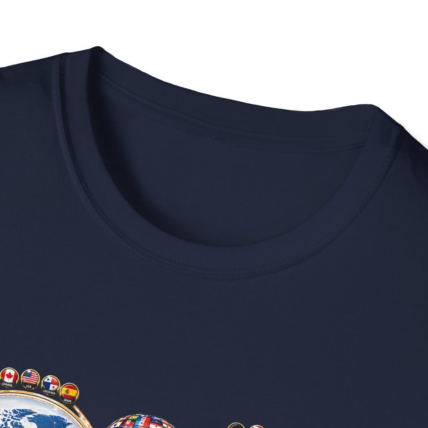 World Cup 2026 Soccer Trophy T-Shirt – Global Teams Emblem