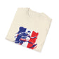 France Soccer Player Graphic T-Shirt – French Flag Football Tee (Since 2020)