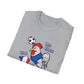 France Soccer T-Shirt – "Vive France" Les Bleus Rooster Football Tee