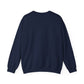 Sweatshirt — 'Too Cute to Spook' Halloween Witch Bat Crewneck