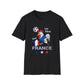 France Soccer T-Shirt – "Vive France" Les Bleus Rooster Football Tee