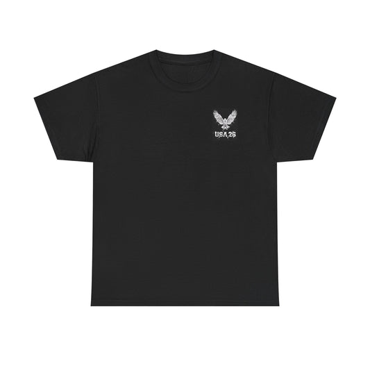 USA-25 Eagle Chest Logo T-Shirt