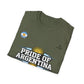 Pride of Argentina T-Shirt — Argentine Flag Sun Football Fan Tee