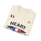 Heart to the Final T-Shirt — French Flag Soccer Fan Tee