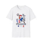 France Soccer T-Shirt – "Vive France" Les Bleus Rooster Football Tee