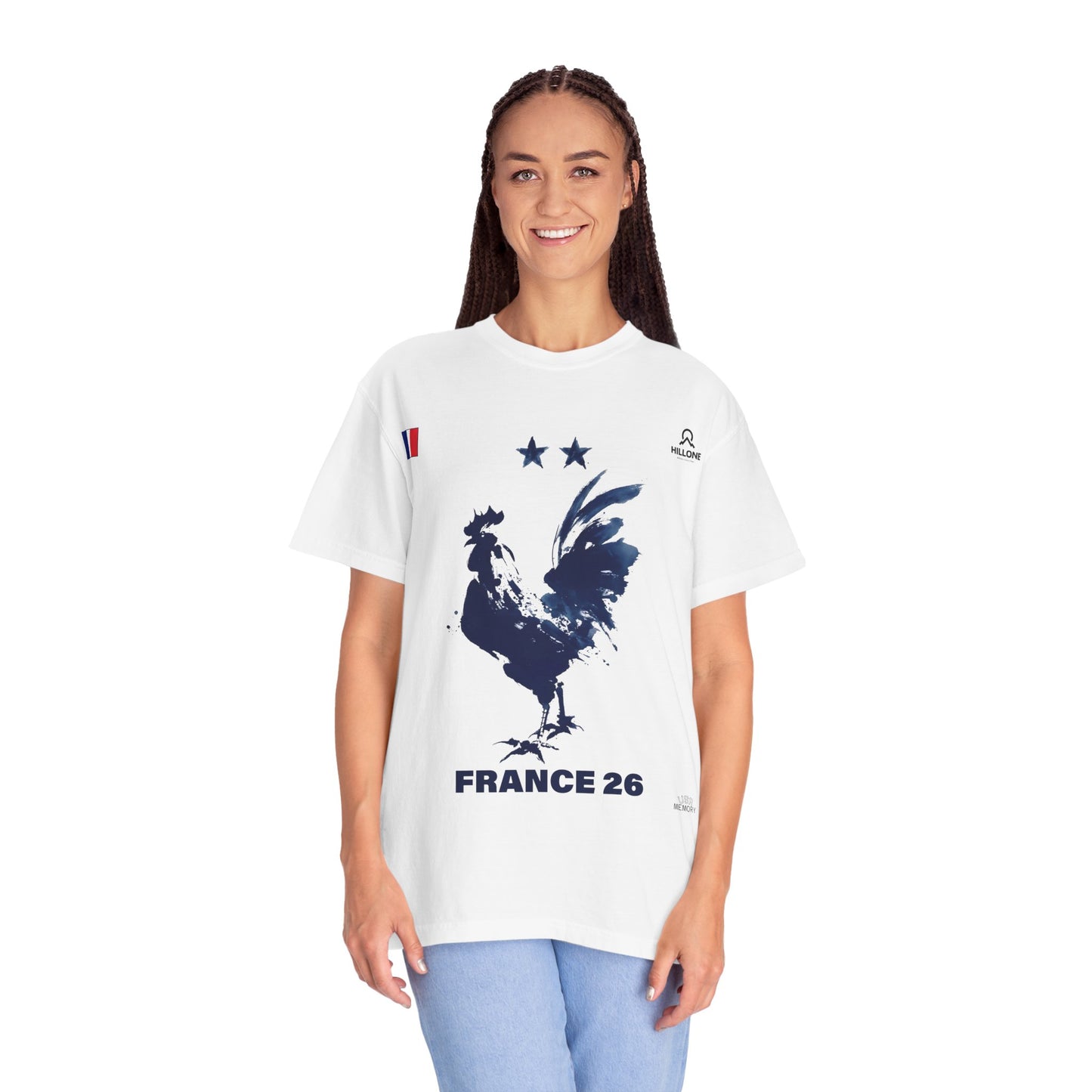 France 26 Rooster T-Shirt — Vintage French Pride Graphic Tee