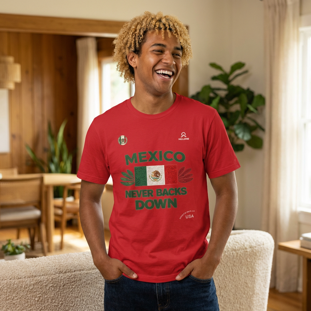 Mexico Never Backs Down T-Shirt