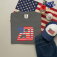 Patriotic "250" Flag Graphic T-Shirt
