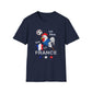 France Soccer T-Shirt – "Vive France" Les Bleus Rooster Football Tee