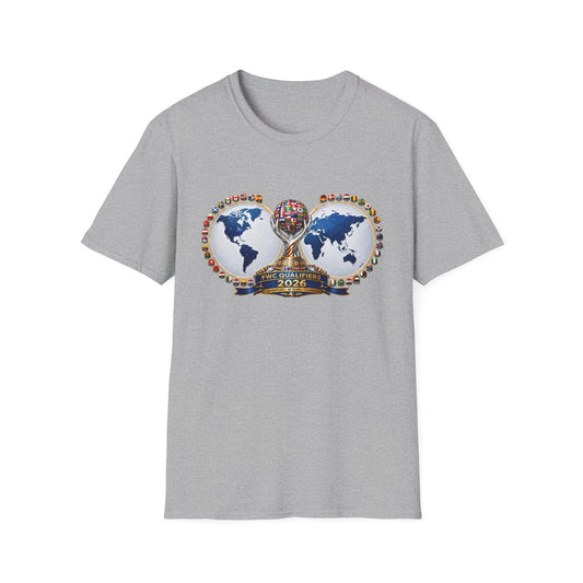 World Cup 2026 Soccer Trophy T-Shirt – Global Teams Emblem