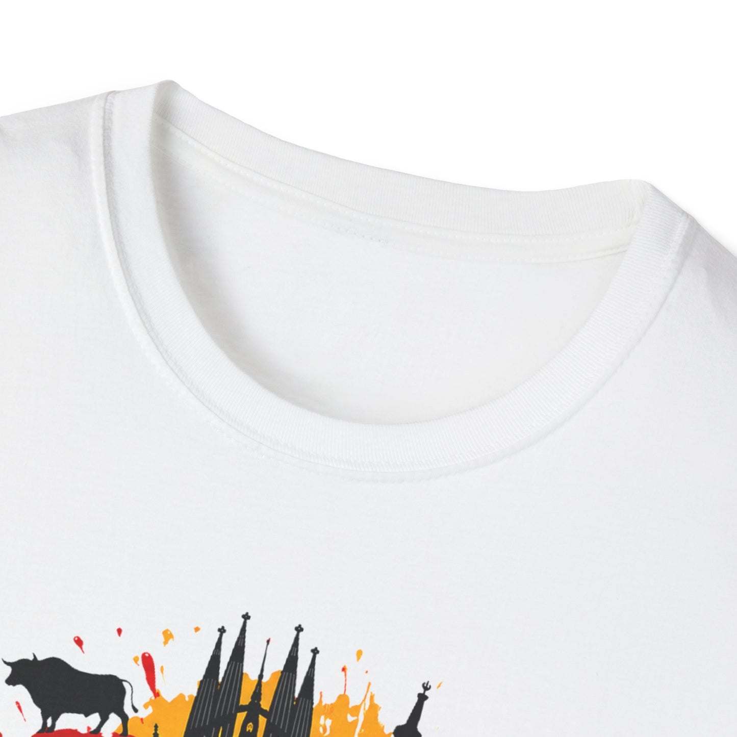 Spain 2026 World Cup T-Shirt – Spanish Flag & Trophy Soccer Fan Tee