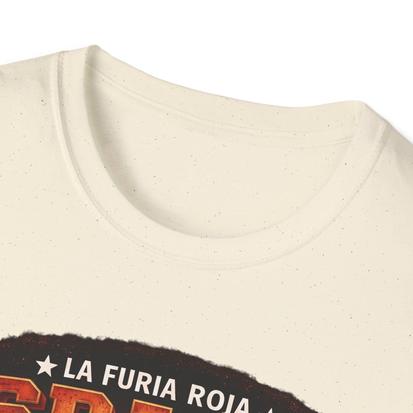 Spain Soccer Crest T-Shirt – "La Furia Roja" Football Jersey Tee