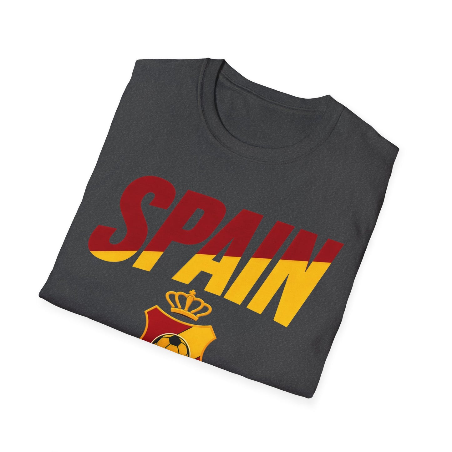 Spain Soccer T-Shirt – Spanish Football Crest Tee