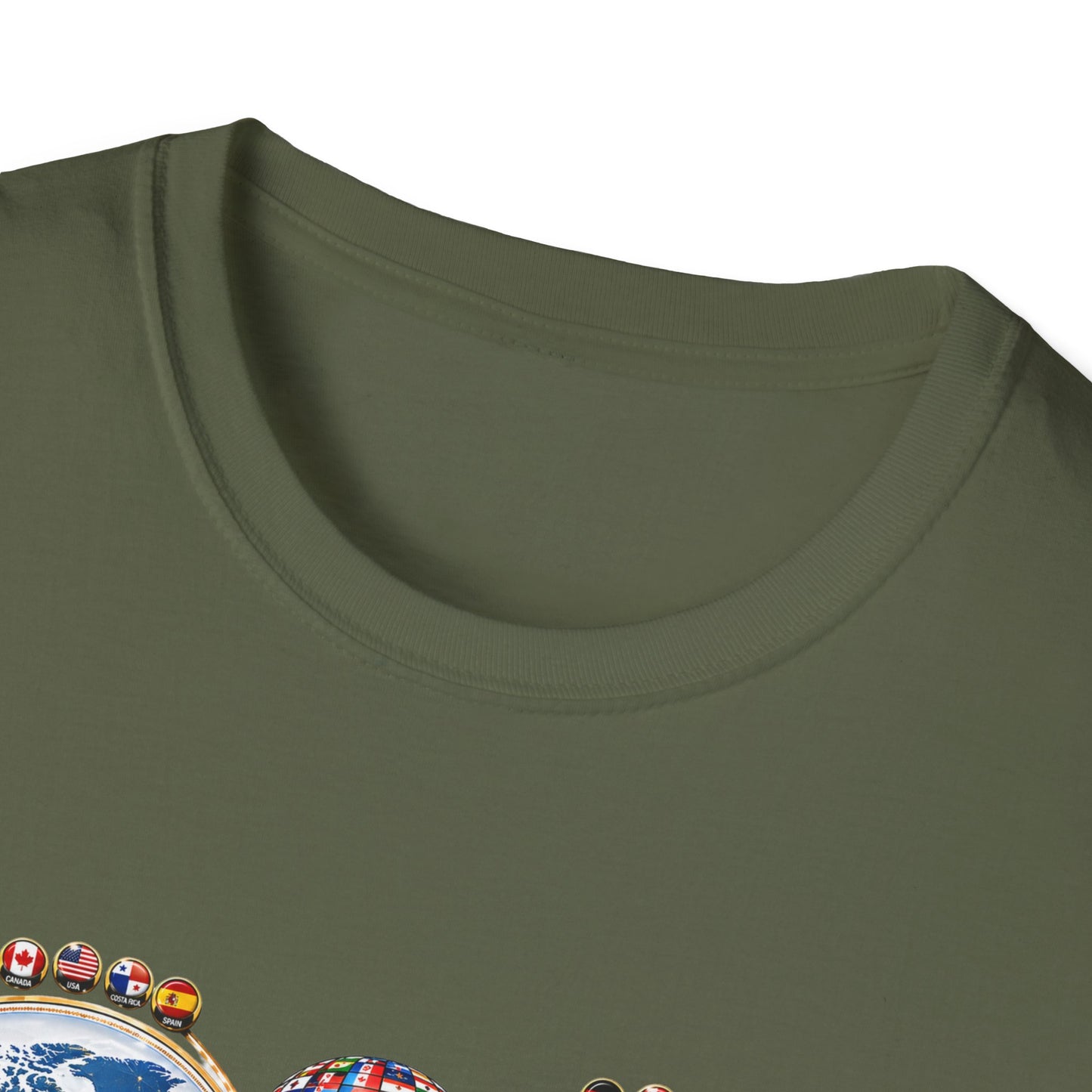 World Cup 2026 Soccer Trophy T-Shirt – Global Teams Emblem
