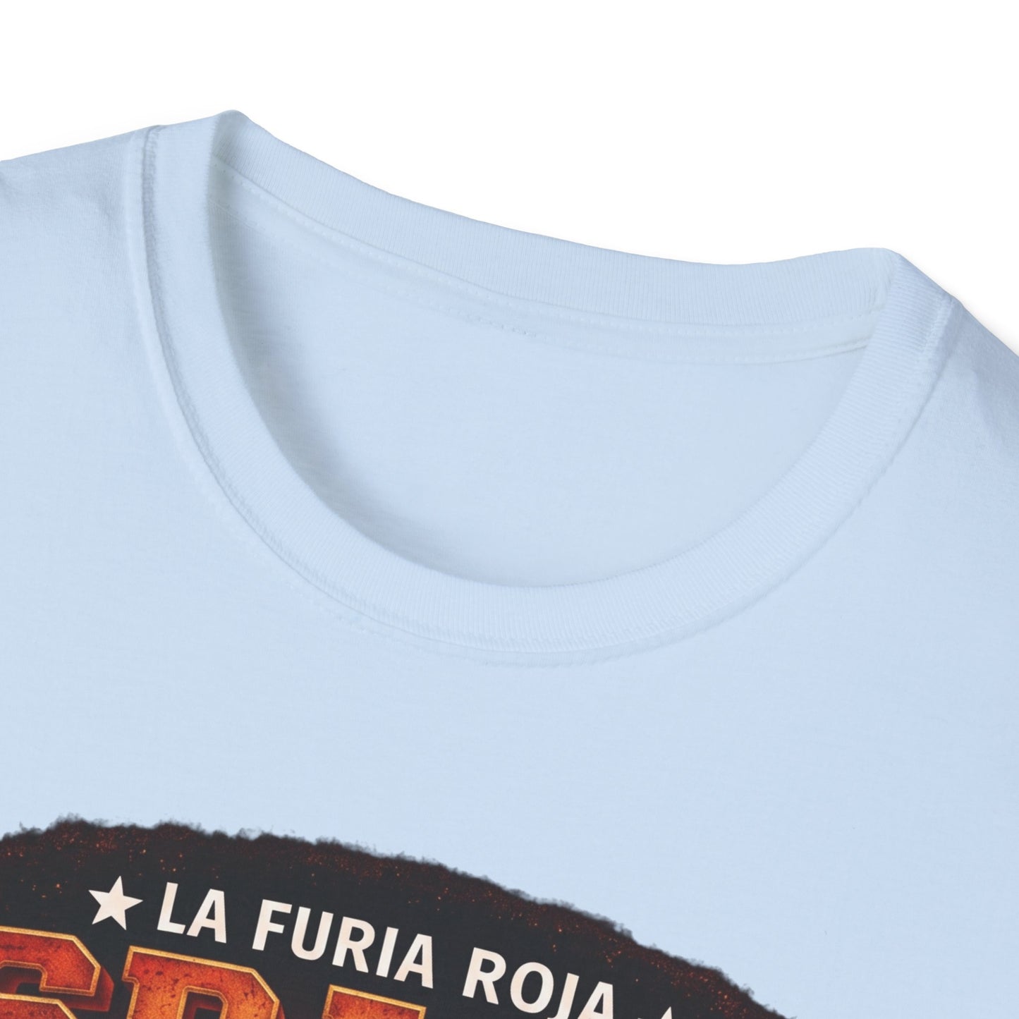 Spain Soccer Crest T-Shirt – "La Furia Roja" Football Jersey Tee