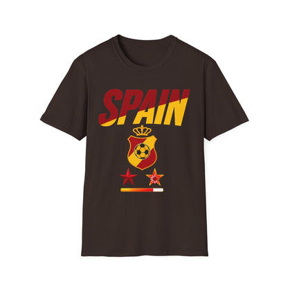 Spain Soccer T-Shirt – Spanish Football Crest Tee