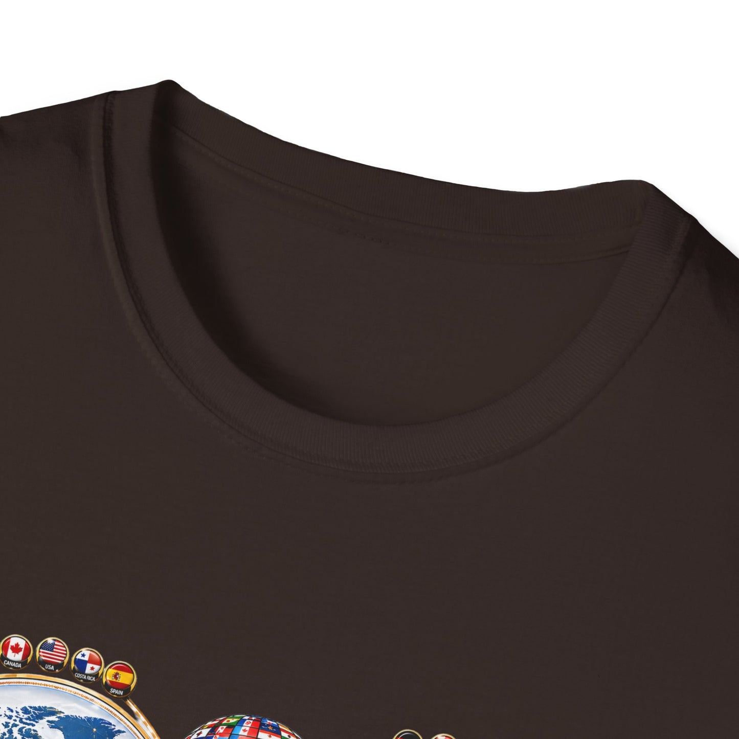 World Cup 2026 Soccer Trophy T-Shirt – Global Teams Emblem