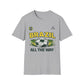 Brazil All The Way Soccer T-Shirt