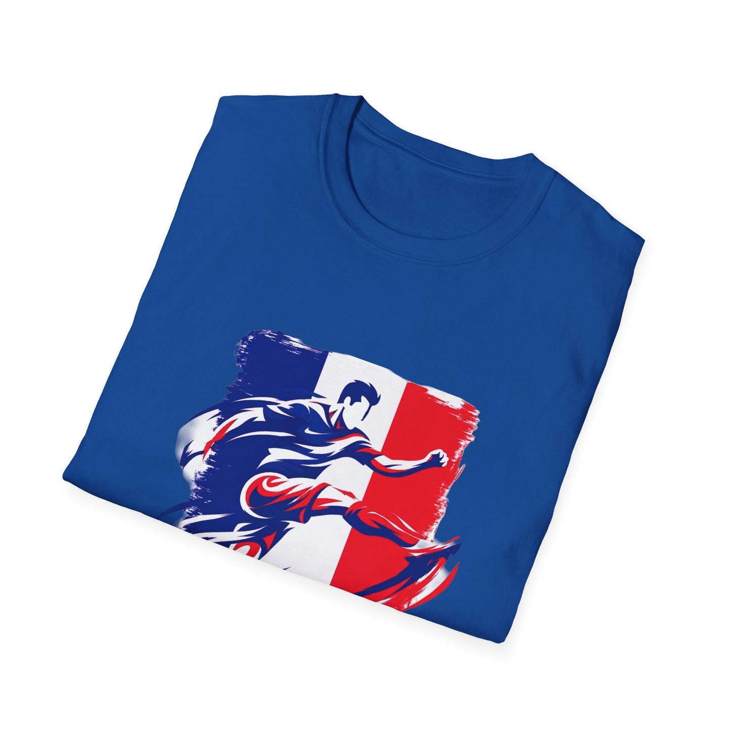 France Soccer Player Graphic T-Shirt – French Flag Football Tee (Since 2020)