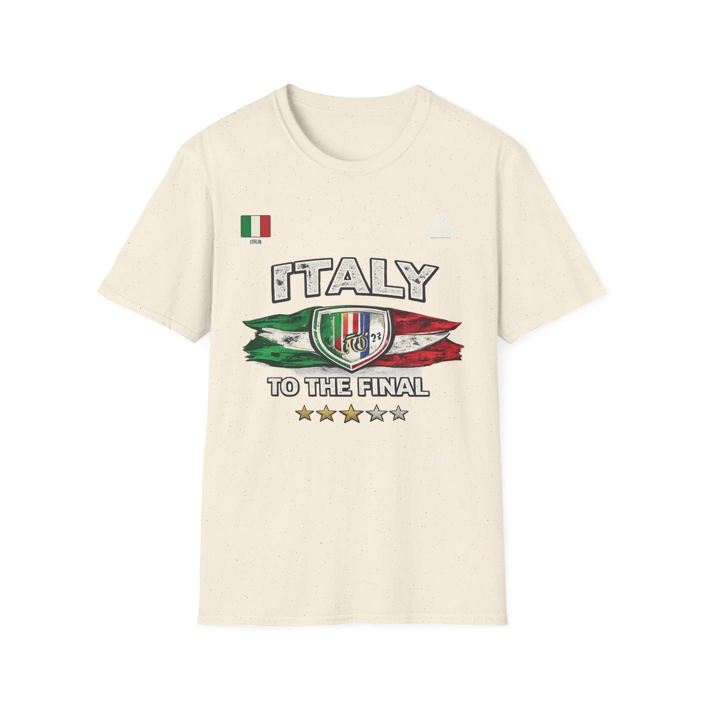 Italy To The Final T‑Shirt – Italian Flag Soccer Fan Tee