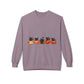 Halloween Black Cat Crewneck Sweatshirt — Cute Cats in Pumpkins Design