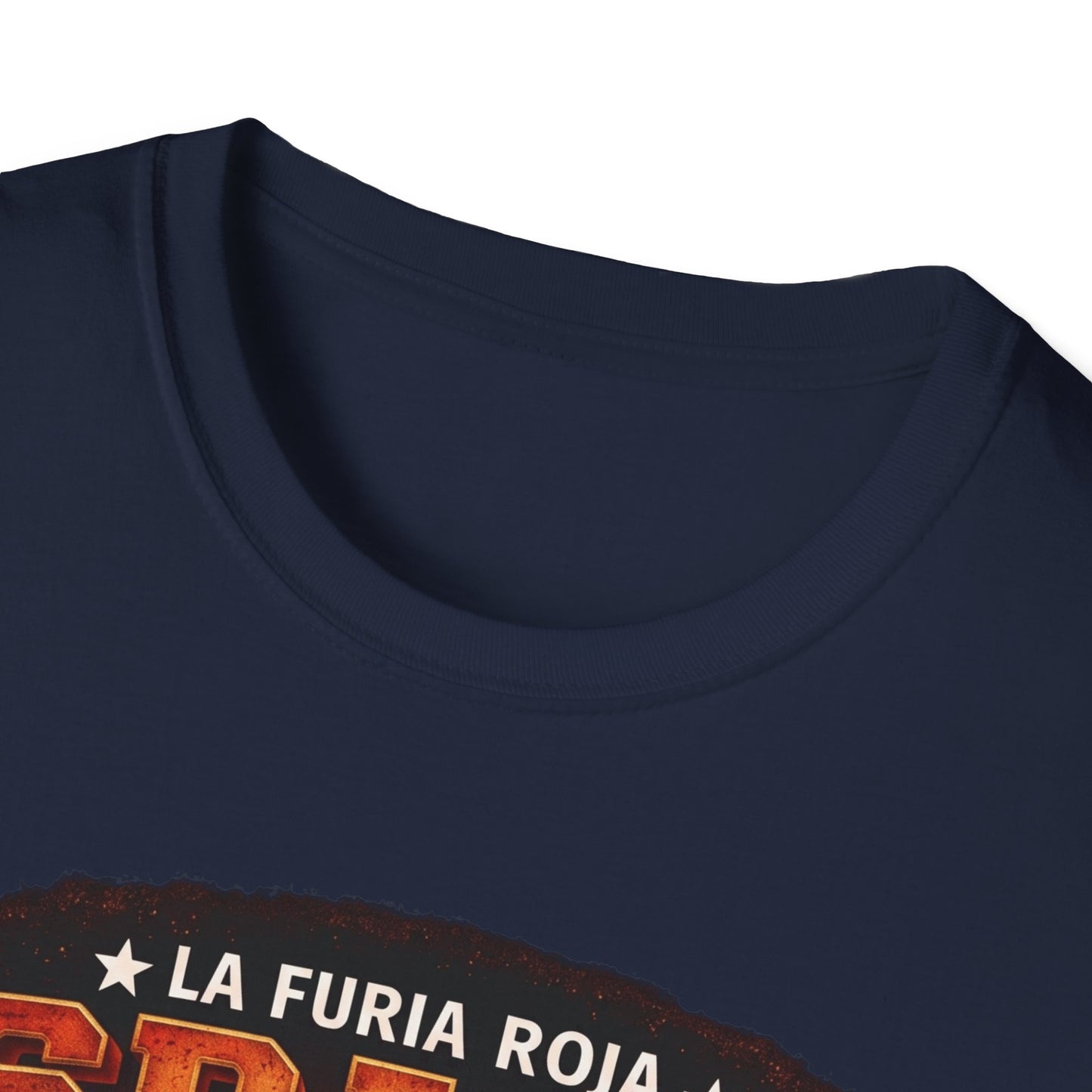 Spain Soccer Crest T-Shirt – "La Furia Roja" Football Jersey Tee