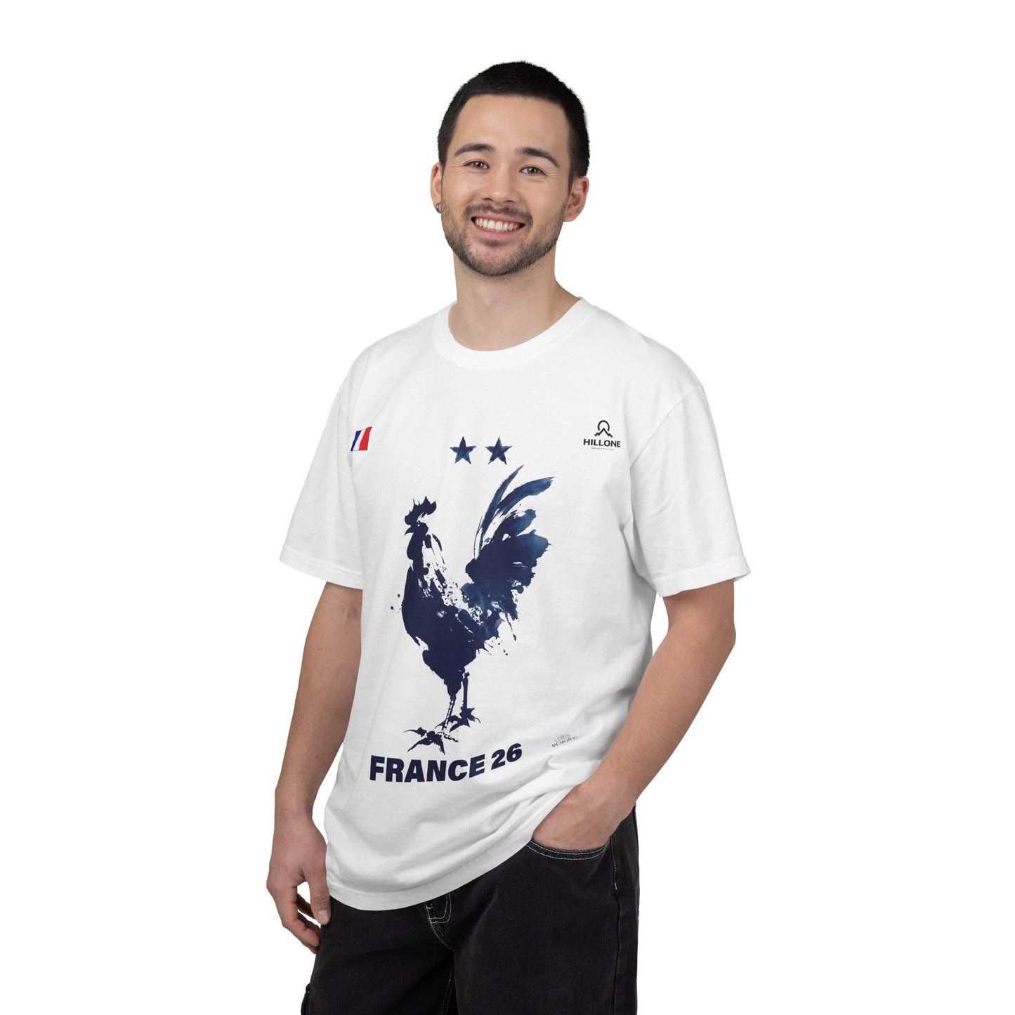 France 26 Rooster T-Shirt — Vintage French Pride Graphic Tee