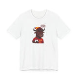 Bull Soccer Fan Tee – "I support my team with passion" Spain Jersey Design