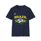 Brazil All The Way Soccer T-Shirt