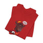 Bull Soccer Fan Tee – "I support my team with passion" Spain Jersey Design