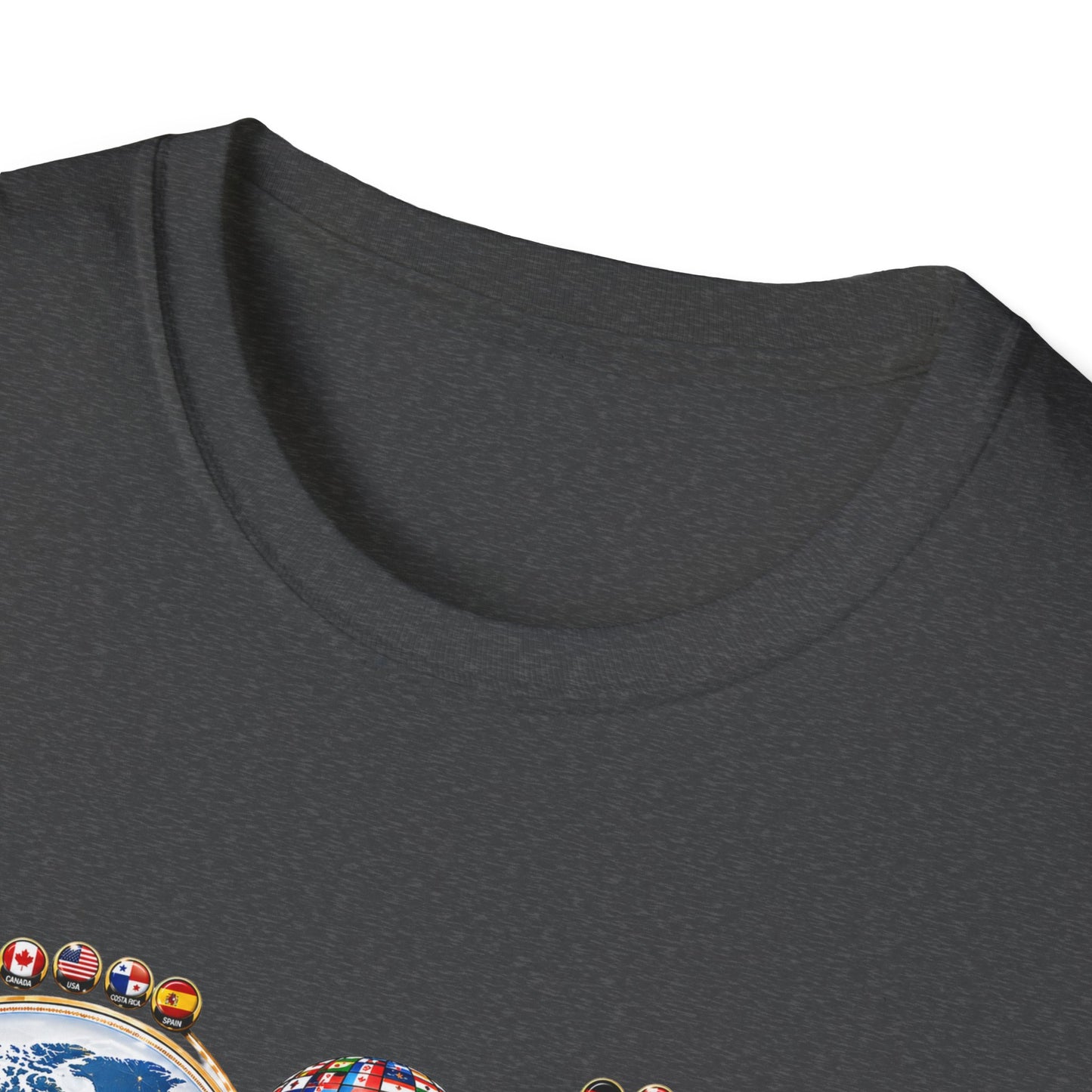 World Cup 2026 Soccer Trophy T-Shirt – Global Teams Emblem