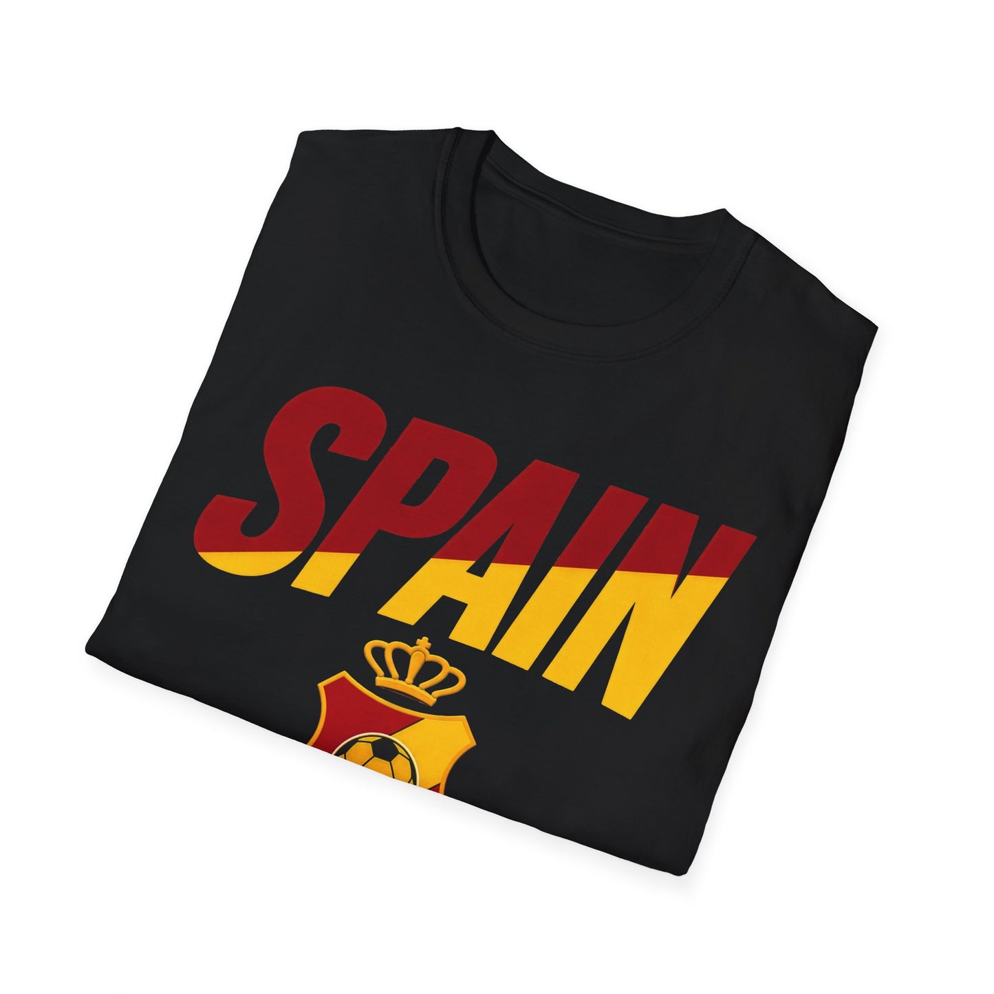 Spain Soccer T-Shirt – Spanish Football Crest Tee