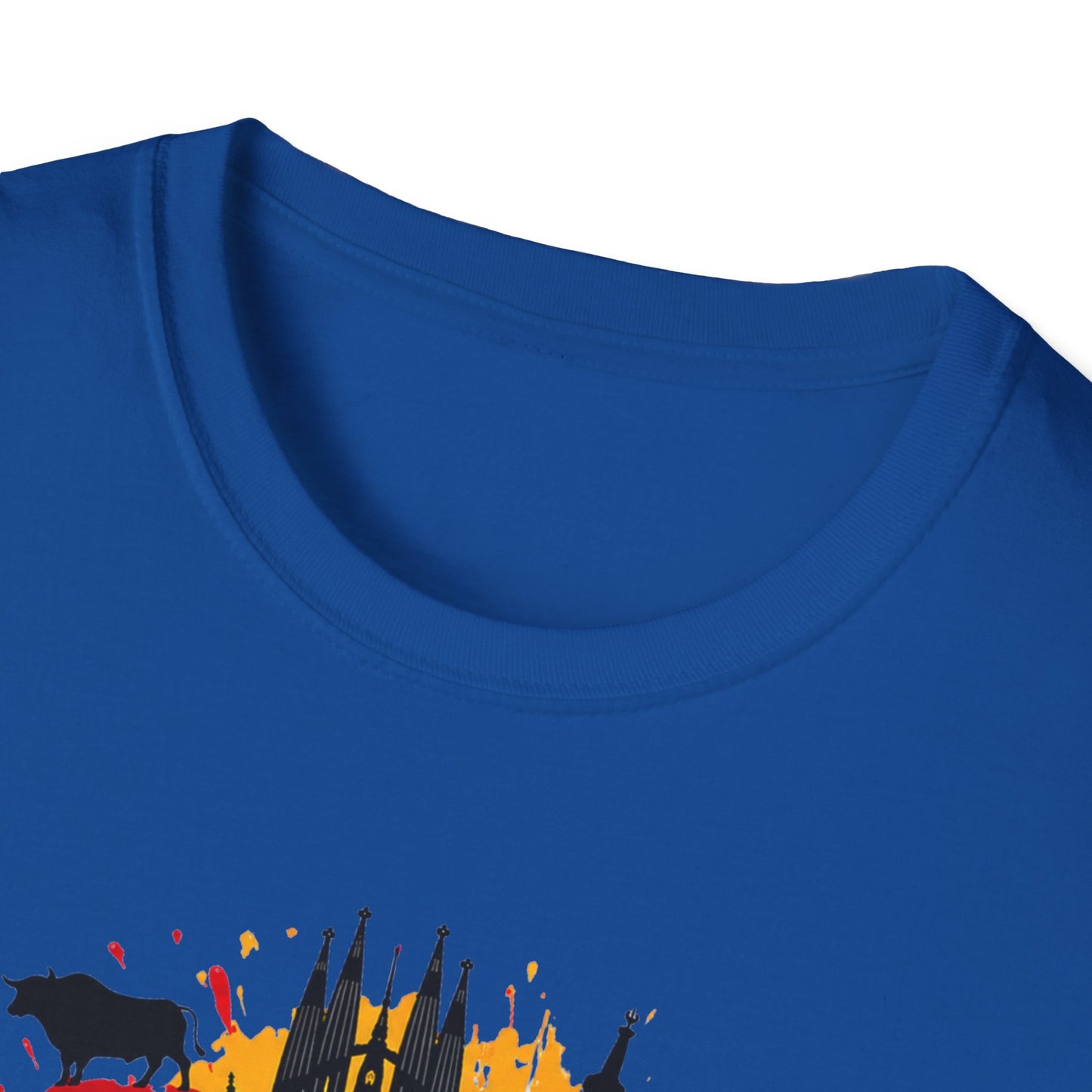 Spain 2026 World Cup T-Shirt – Spanish Flag & Trophy Soccer Fan Tee