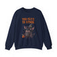 Sweatshirt — 'Too Cute to Spook' Halloween Witch Bat Crewneck