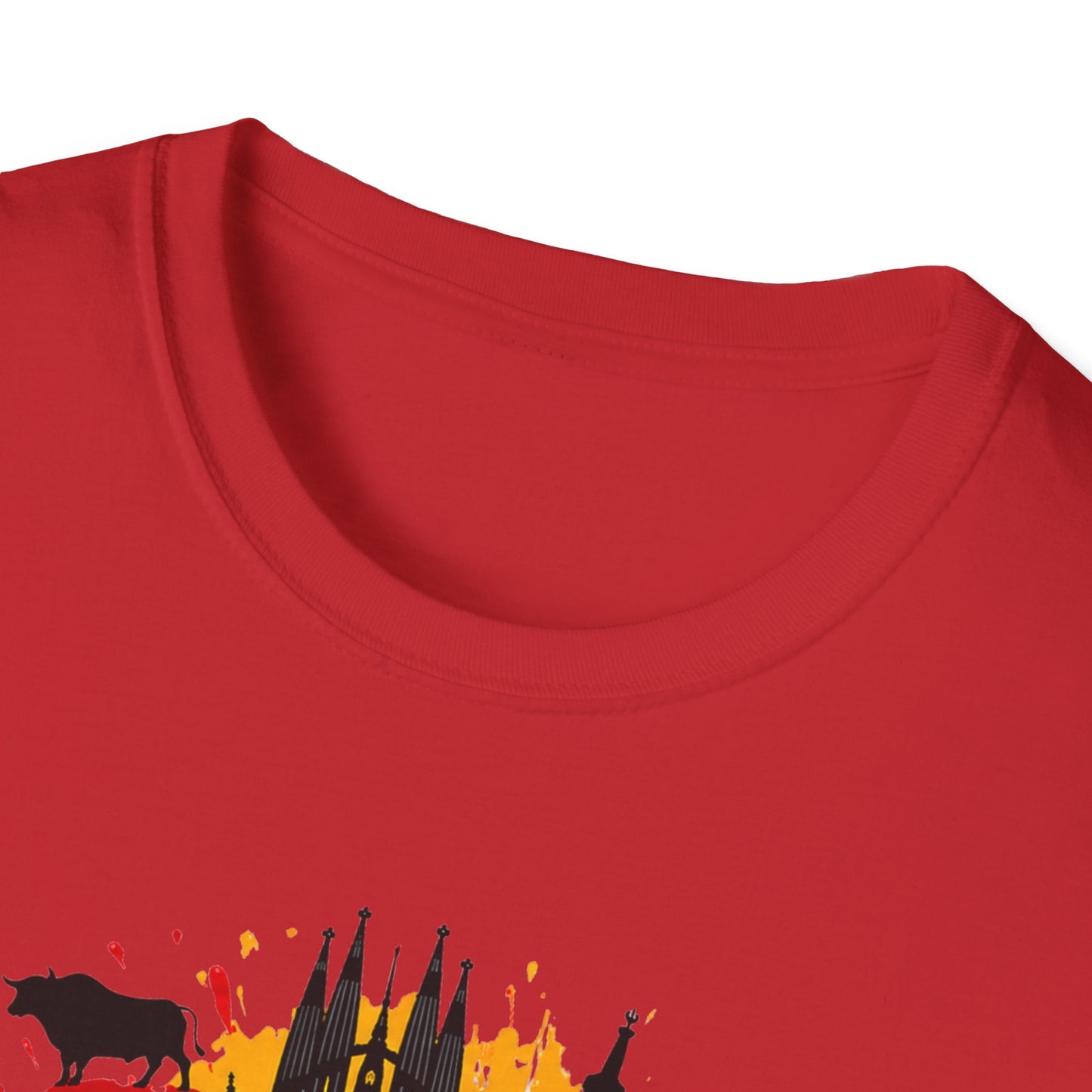 Spain 2026 World Cup T-Shirt – Spanish Flag & Trophy Soccer Fan Tee