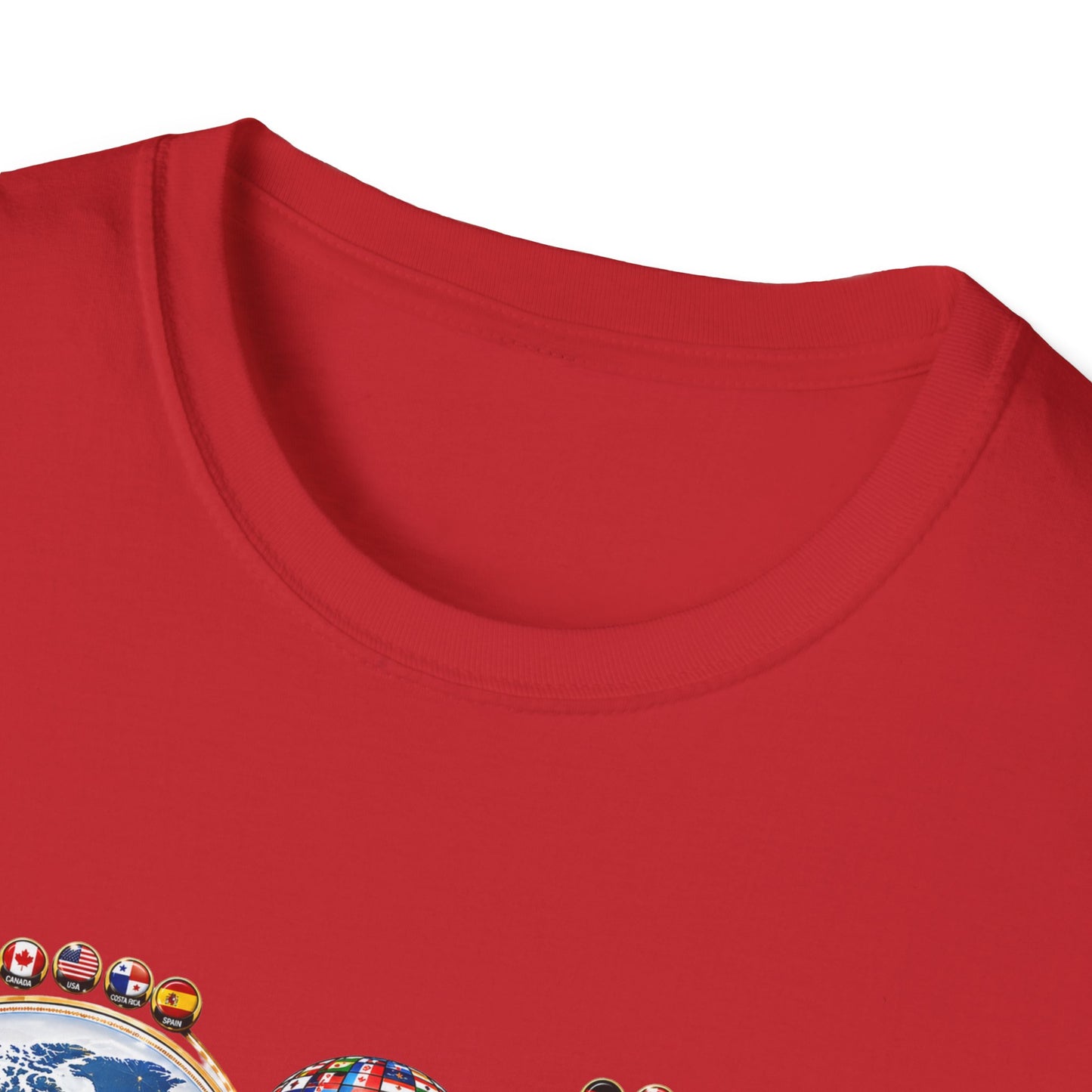 World Cup 2026 Soccer Trophy T-Shirt – Global Teams Emblem