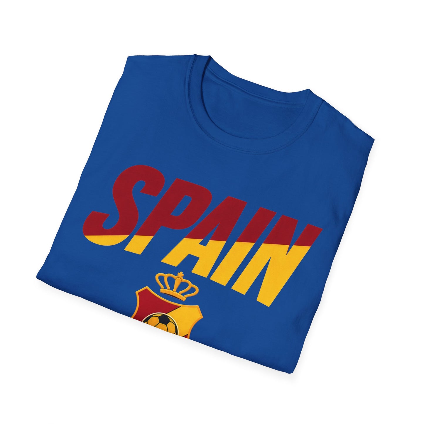 Spain Soccer T-Shirt – Spanish Football Crest Tee