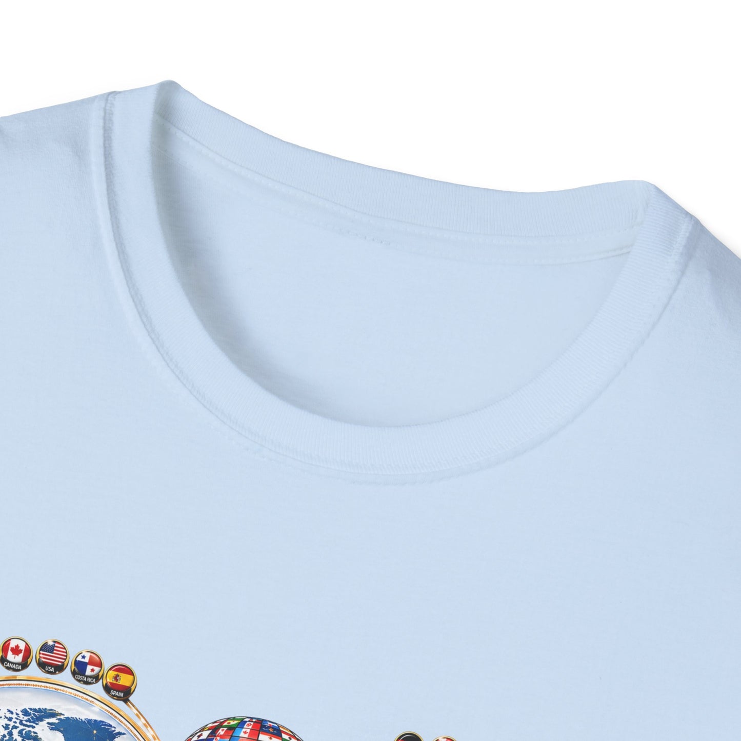 World Cup 2026 Soccer Trophy T-Shirt – Global Teams Emblem